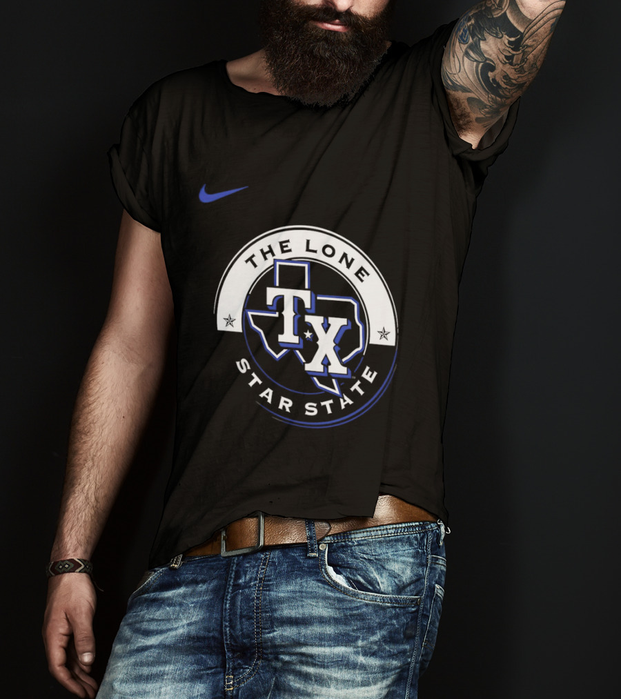 Nike Texas Rangers TX The Lone Star State T-Shirt