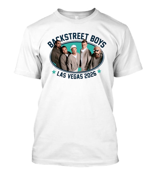 Backstreet Boys Las Vegas 2026 Reunion Event With Boy Band Legends T-Shirt