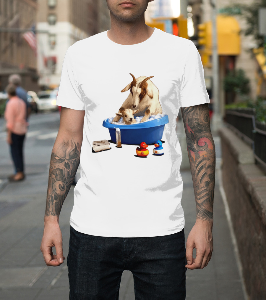GOAT Bathtub Classico Messi Bathing Yamal T-Shirt