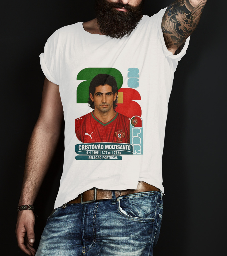 Cristóvão Moltisanto Seleção Portugal 2026 Soccer Card T-Shirt