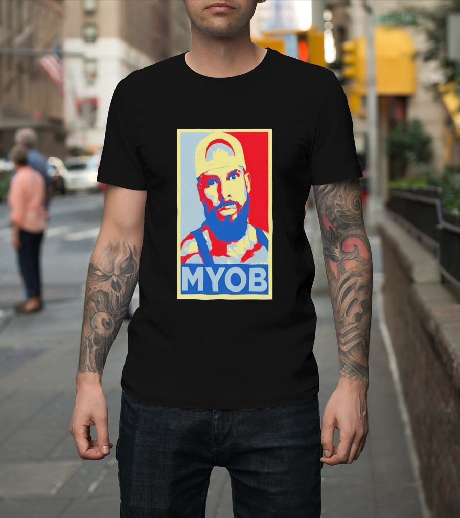 MYOB Bearded Man Hope Style Mind Your Own Business T-Shirt
