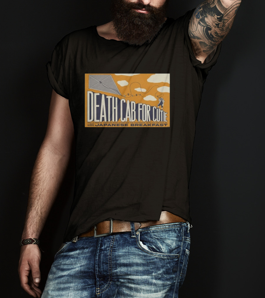 Death Cab For Cutie With Japanese Breakfast TD Pavilion Philadelphia PA July 17 2026 Kite T-Shirt