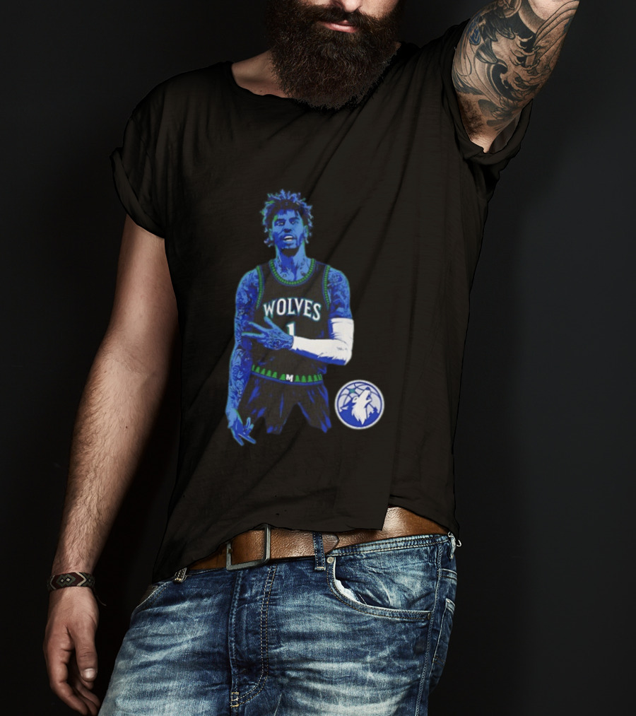 Wolves LaMelo Ball Number 1 Minnesota Timberwolves NBA Basketball T-Shirt