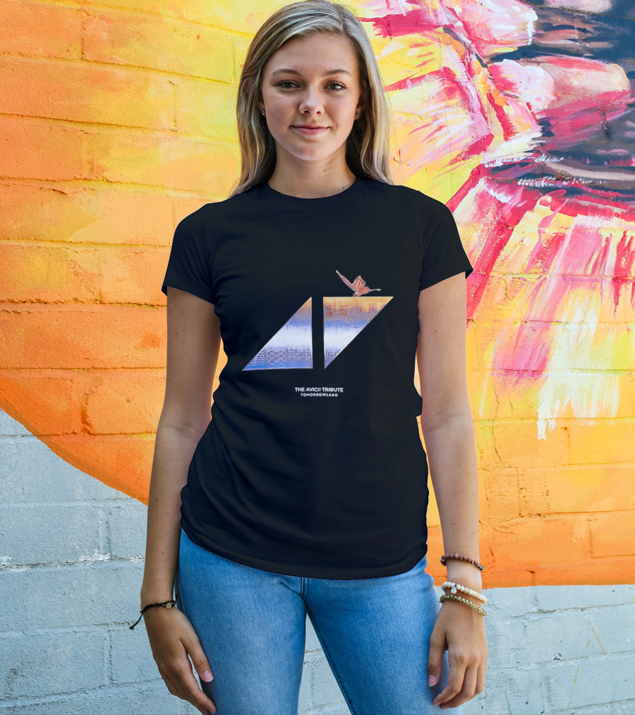 Tomorrowland X Avicii Tribute Butterfly T-Shirt
