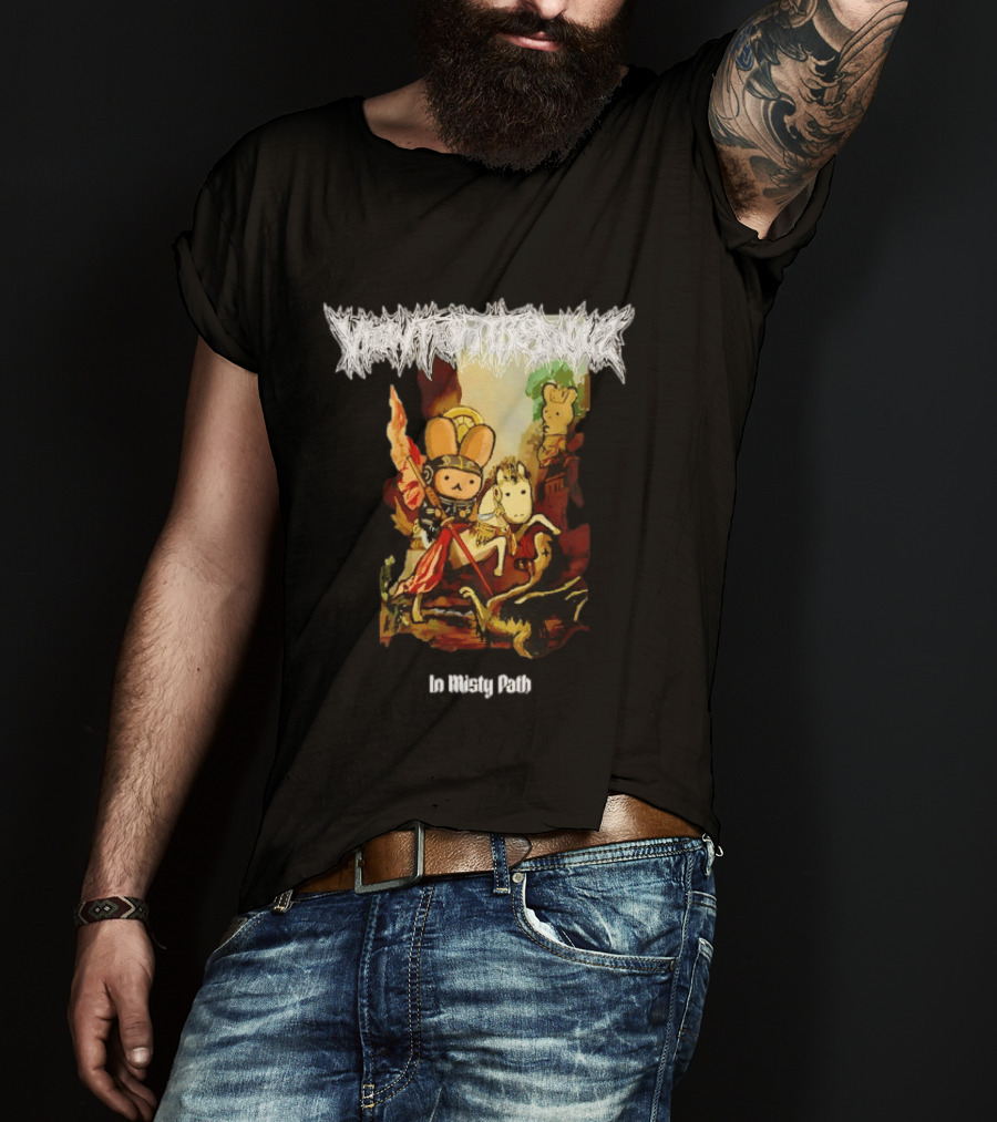 View From The Soul In Misty Path T-Shirt
