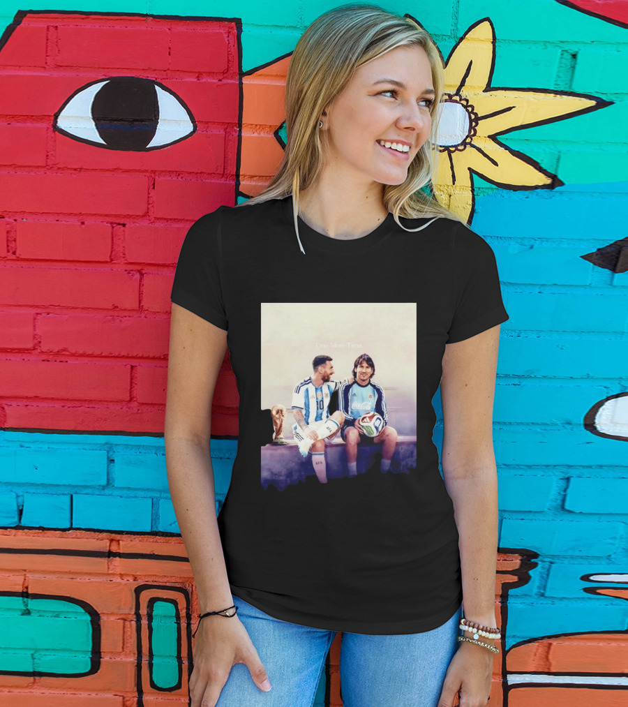 One More Time Lionel Messi World Cup Legacy T-Shirt