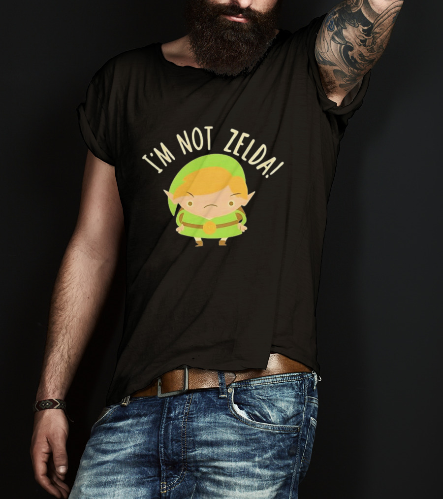 I'm Not Zelda Funny Link T-Shirt