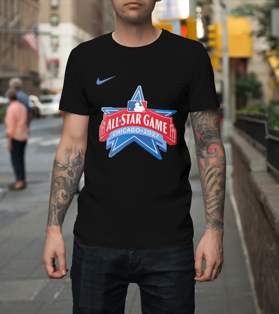 Nike MLB All Star Game Chicago 2027 Baseball T-Shirt