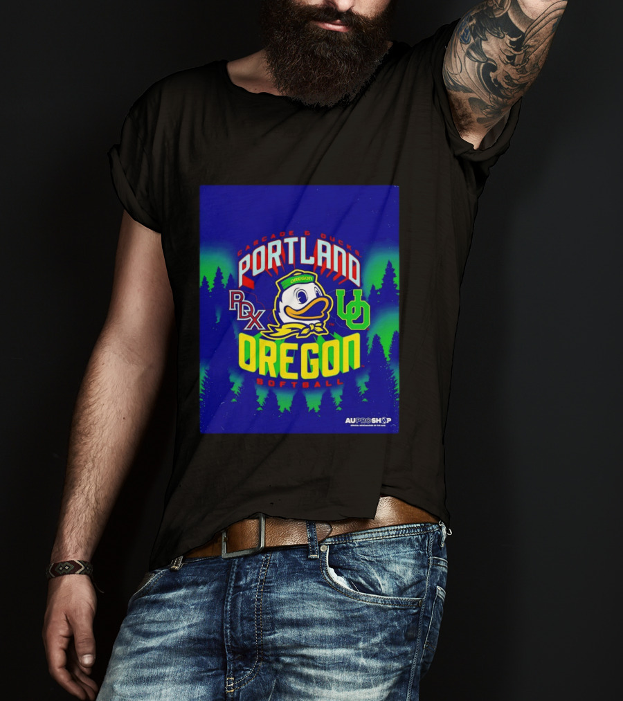 Cascade Ducks Portland RDX Oregon Softball T-Shirt