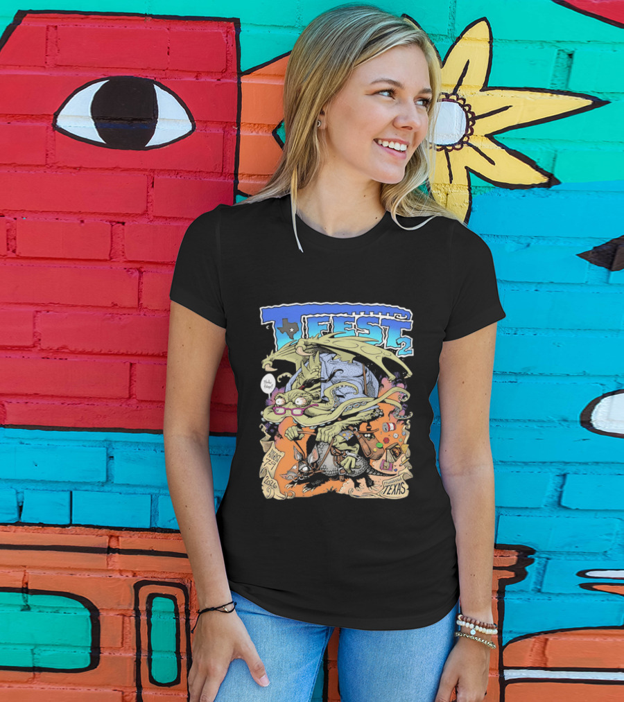 T Fest 2 Cthulhu Armadillo August 29 2026 Pflugerville Texas T-Shirt