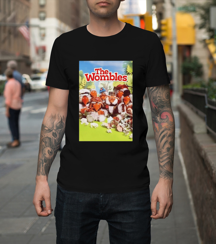 The Wombles Cartoon Characters Cleanup Adventure T-Shirt