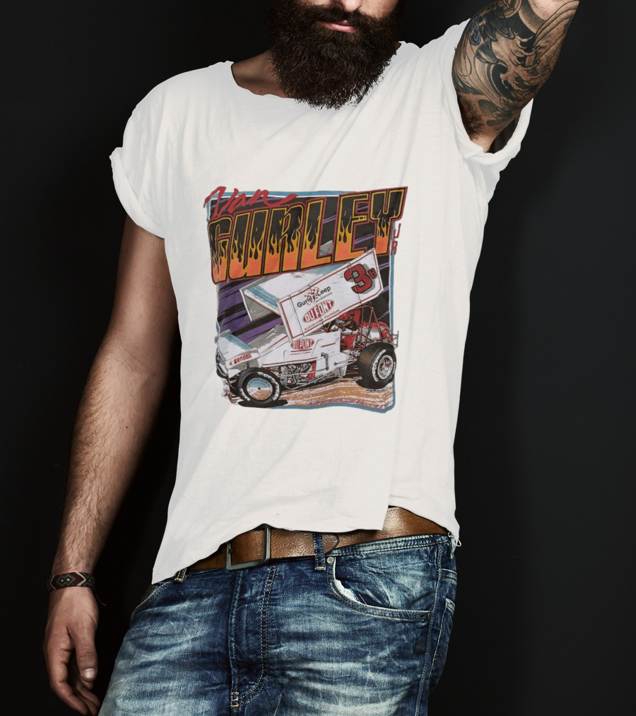 Van Gurley Jr 3B Gurley Leep Motorsports DuPont Sprint Car Racing Kendall T-Shirt