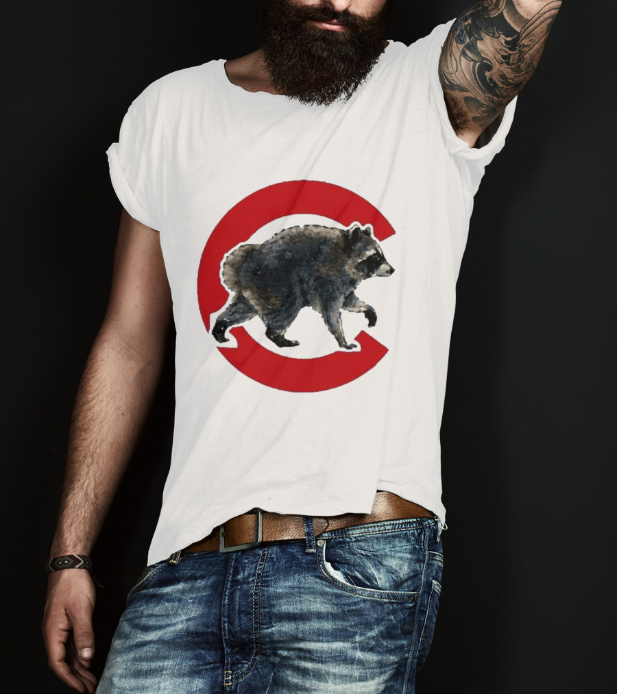 Cubs C Raccoon Jimothy T-Shirt