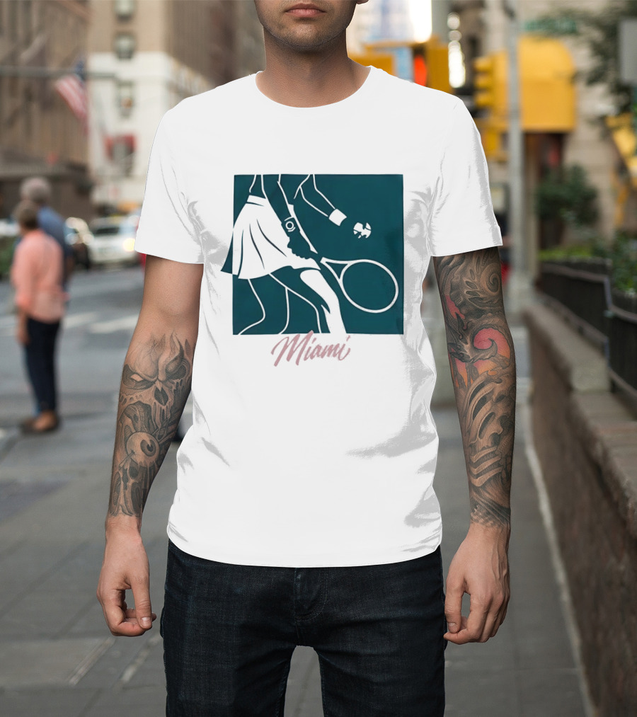 Miami Tennis Player T-Shirt