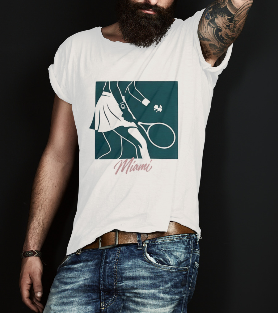 Miami Tennis Player T-Shirt