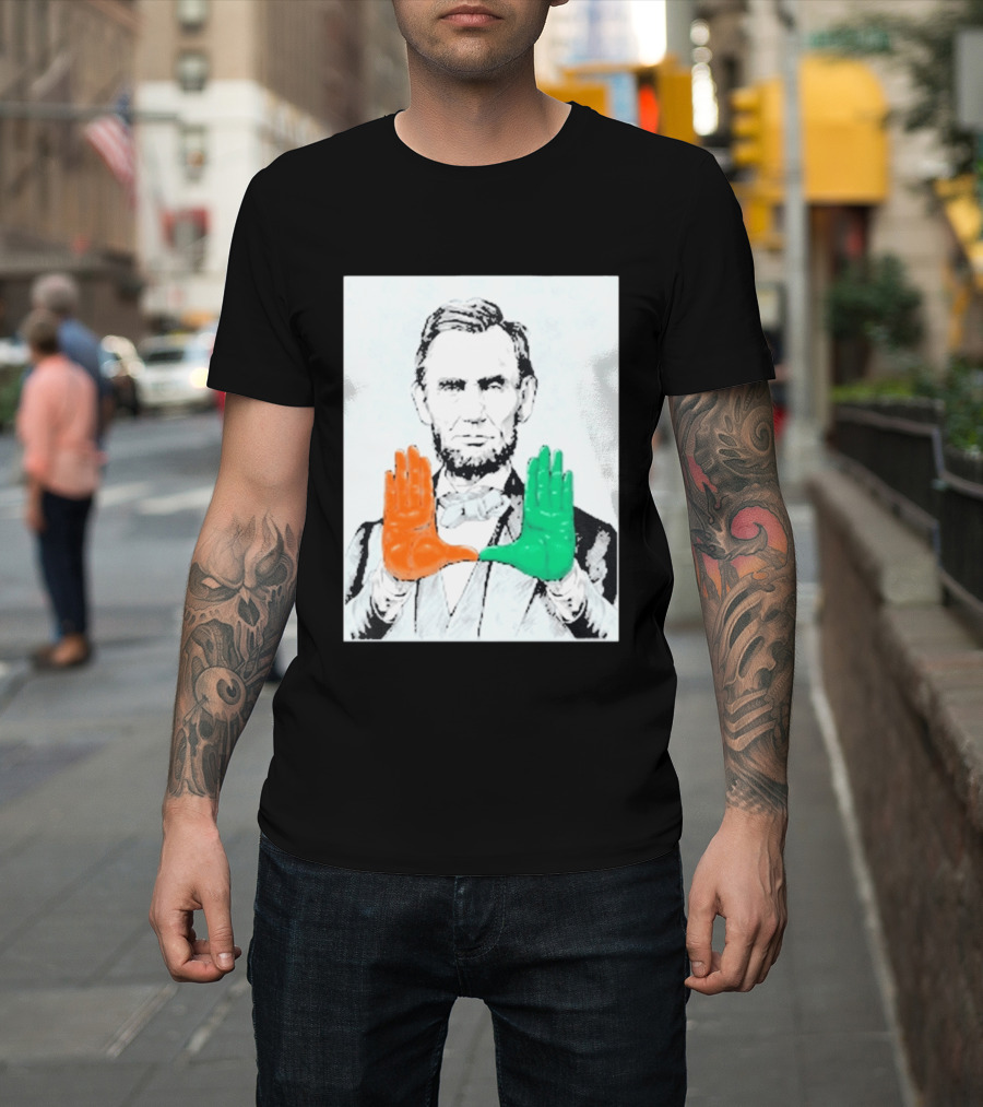 Abraham Lincoln Miami Hurricanes U Hands T-Shirt