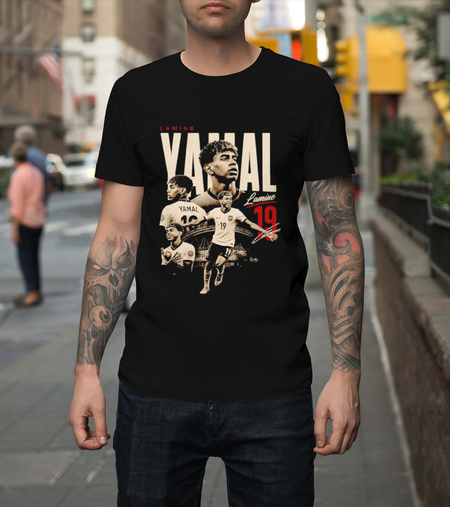 Lamine Yamal 19 Spain National Team T-Shirt