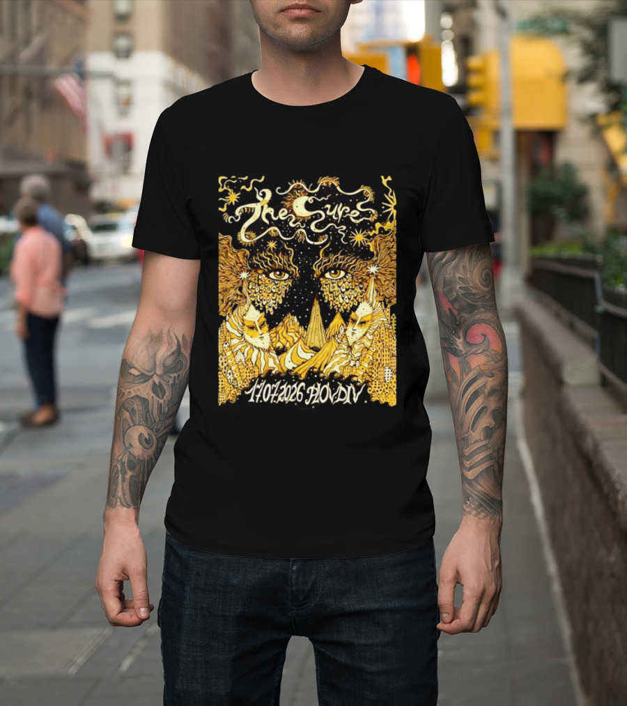 The Cure 17 July 2026 Plovdiv Concert Live Music Event T-Shirt