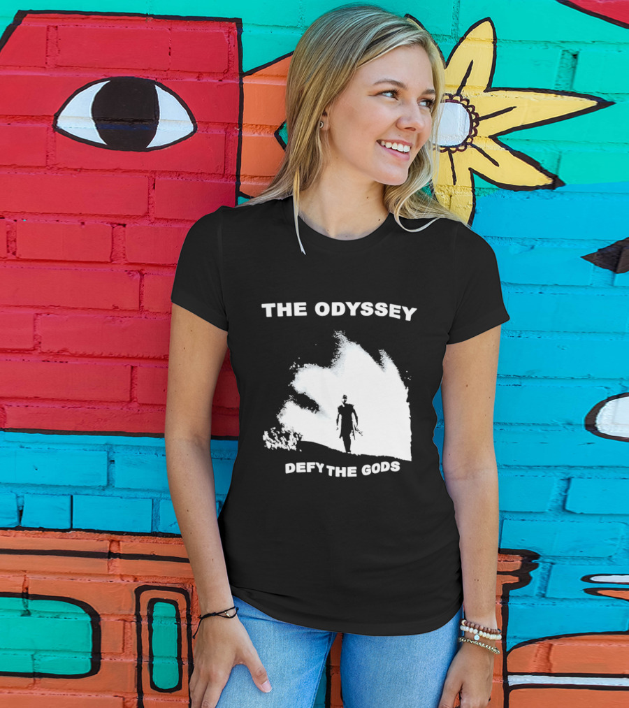 The Odyssey Defy The Gods Mythology Journey T-Shirt