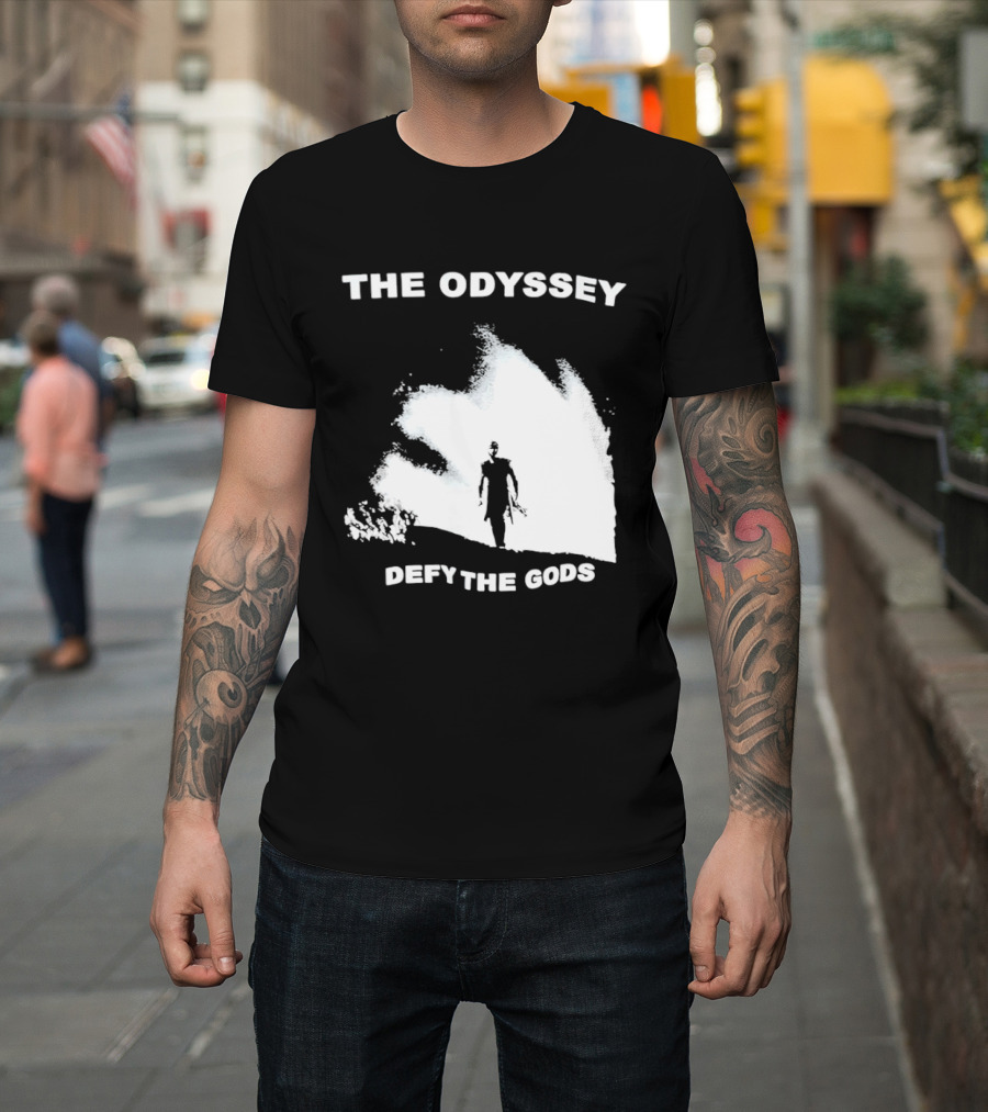 The Odyssey Defy The Gods Mythology Journey T-Shirt