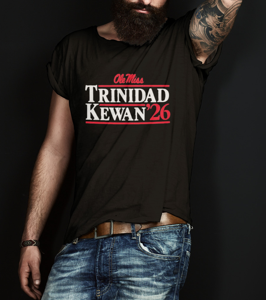 Ole Miss Trinidad Kewan Class Of 2026 T-Shirt