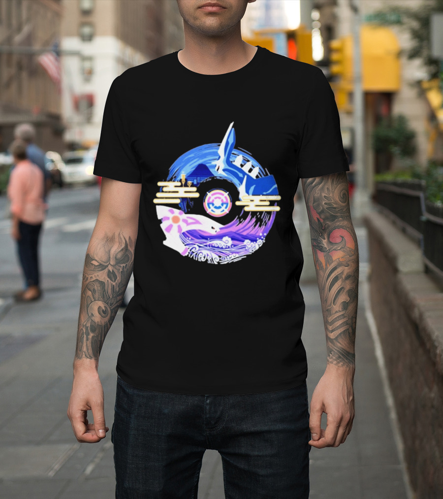 Pokémon GO Tour Sinnoh Los Angeles Kyogre And Groudon Circle T-Shirt