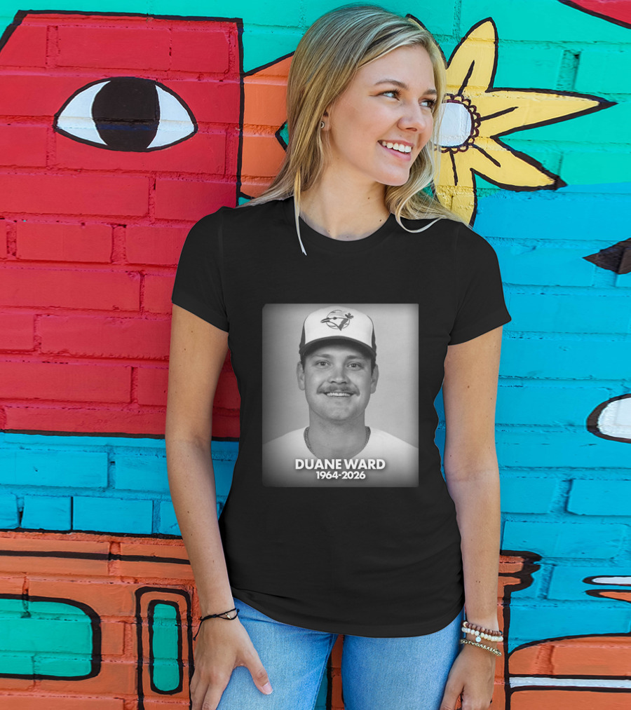 Duane Ward 1964 2026 Blue Jays Memoriam T-Shirt
