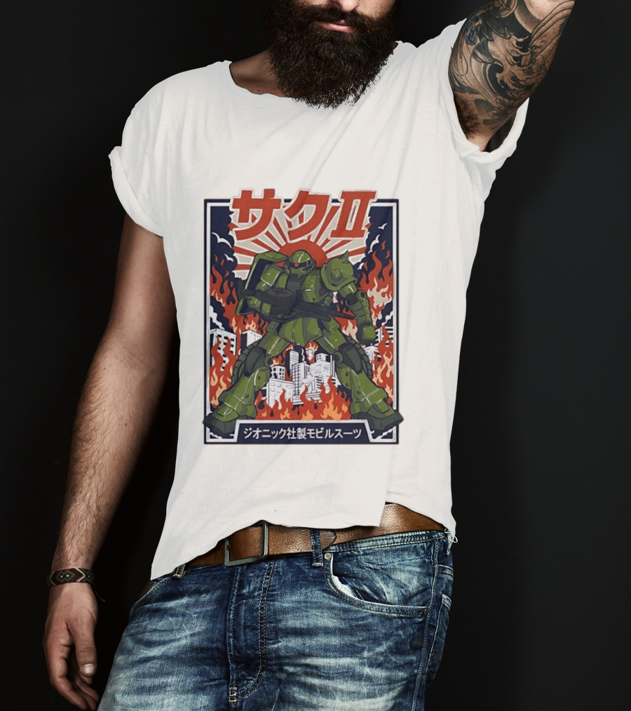 The Green Grunt MS 06 Zaku II T-Shirt