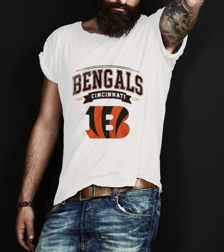 Cincinnati Bengals Ghostface Football Collaboration T-Shirt