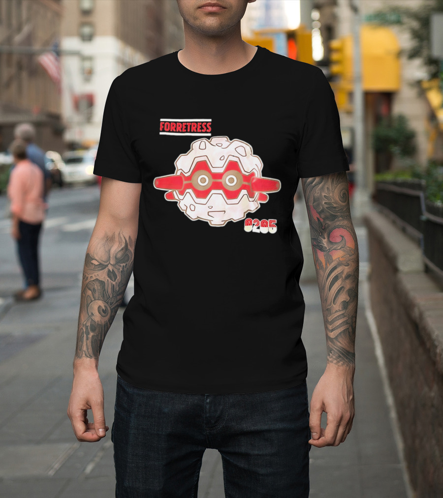 Forretress 205 Pokémon Pokedex T-Shirt