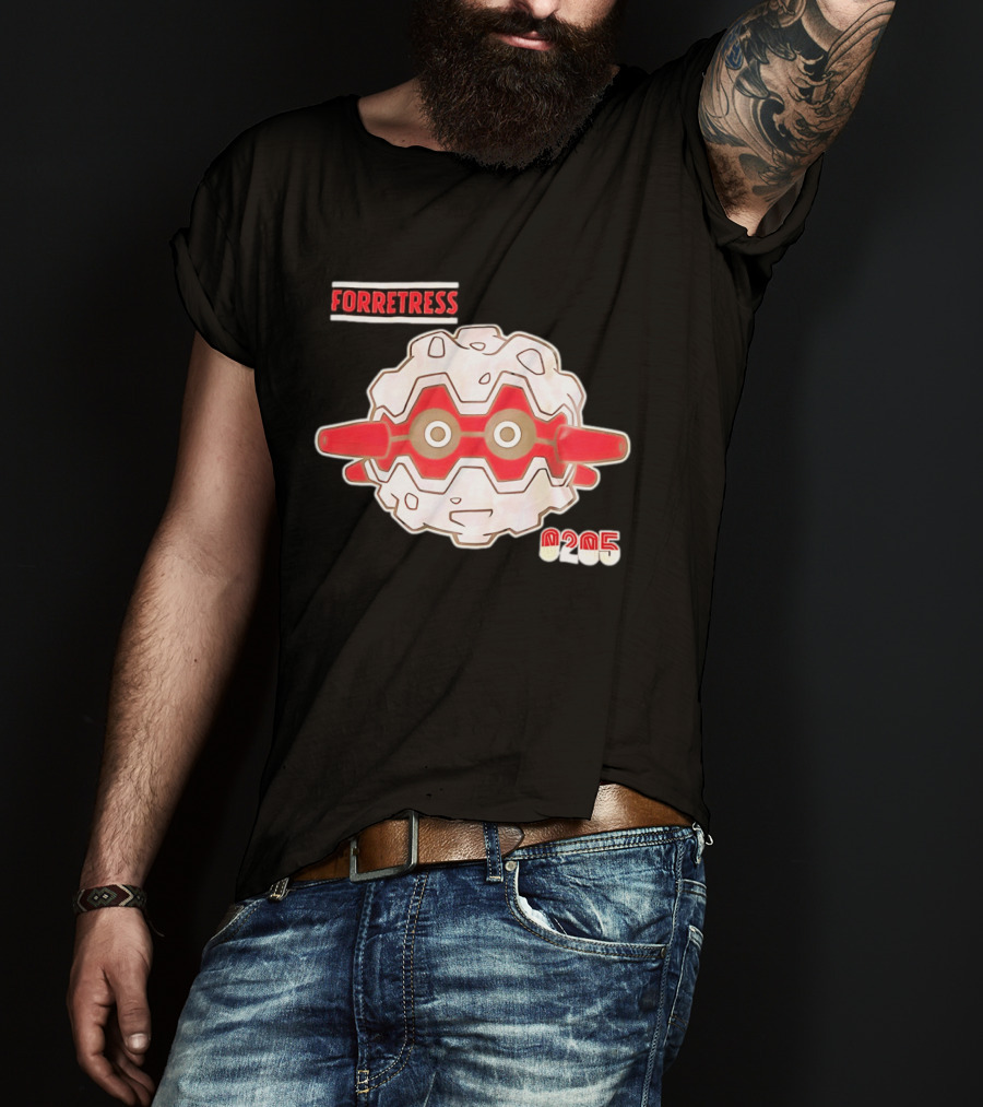 Forretress 205 Pokémon Pokedex T-Shirt