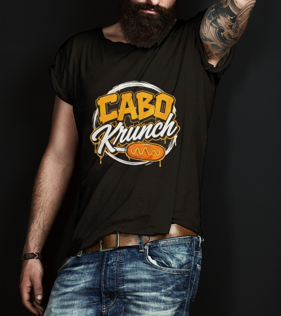 Cabo Krunch Corn Dog Street Food Snack T-Shirt