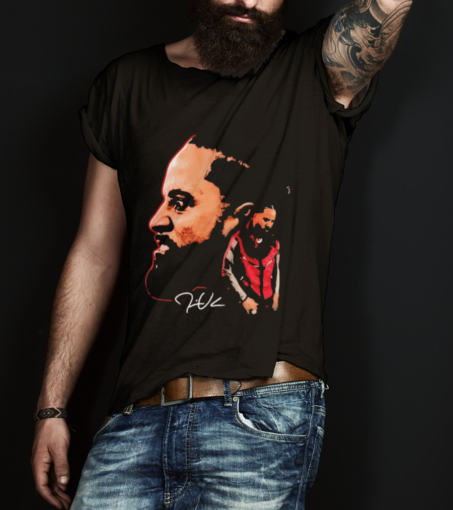 Jimmy Uso WWE Wrestling The Bloodline Abstract T-Shirt