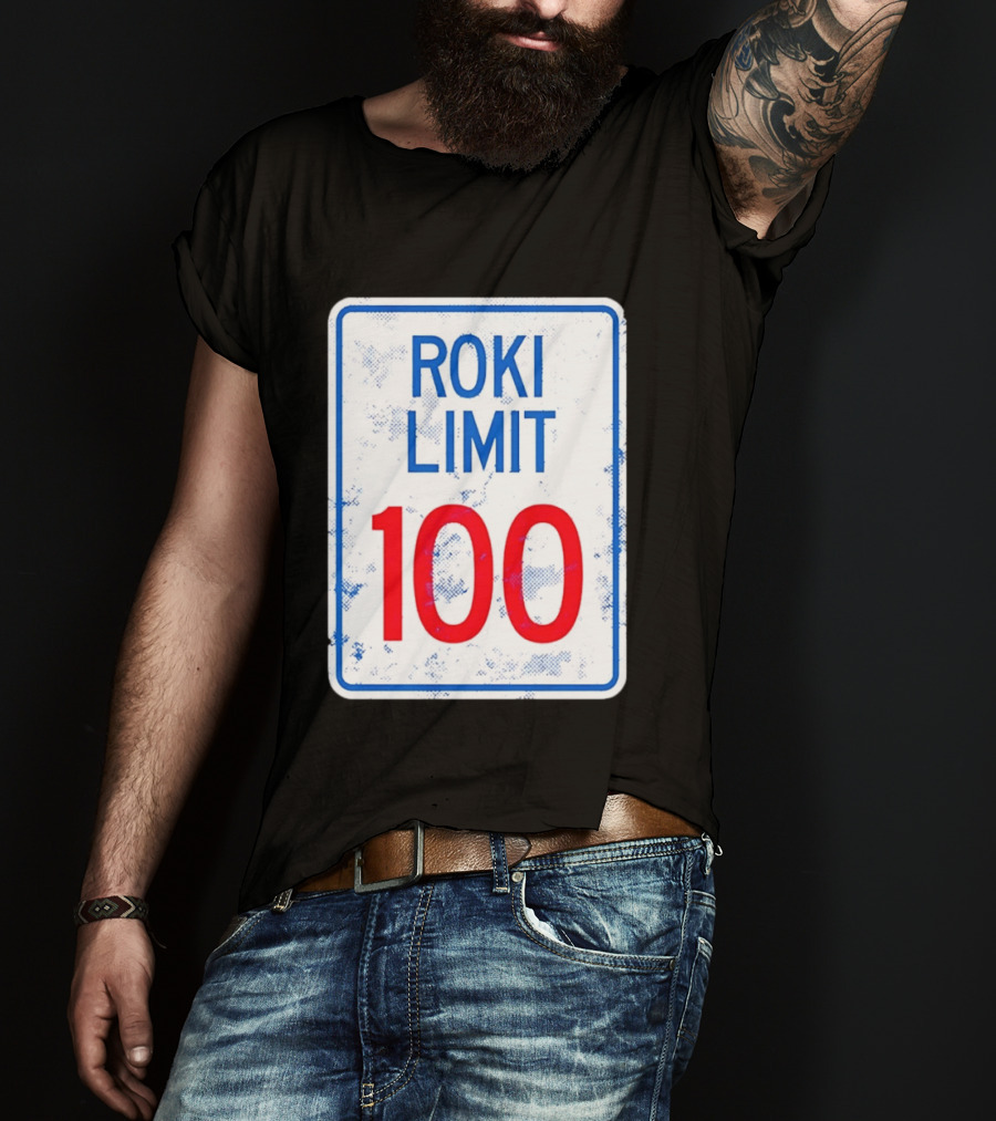Roki Sasaki Speed Limit 100 Dodgers T-Shirt