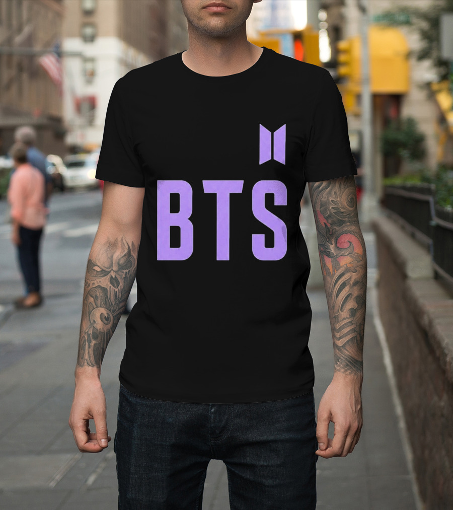 Ronaldinho BTS Iconic Collaboration Purple T-Shirt