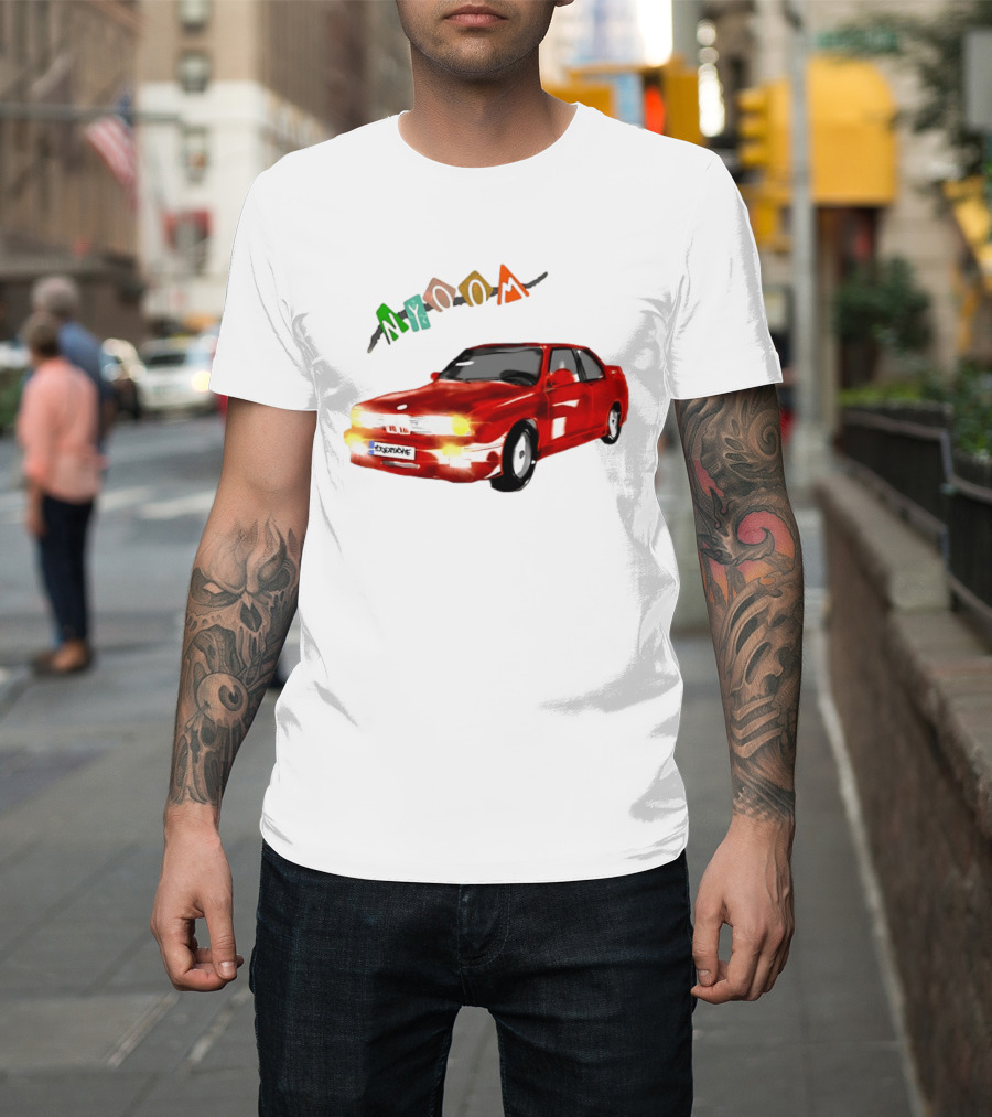 BMW E30 M3 Nyoom Drift Car Adventure T-Shirt