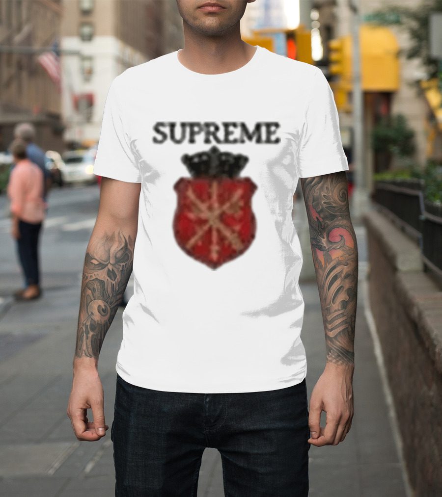 Supreme Lamine Yamal Crest Streetwear T-Shirt