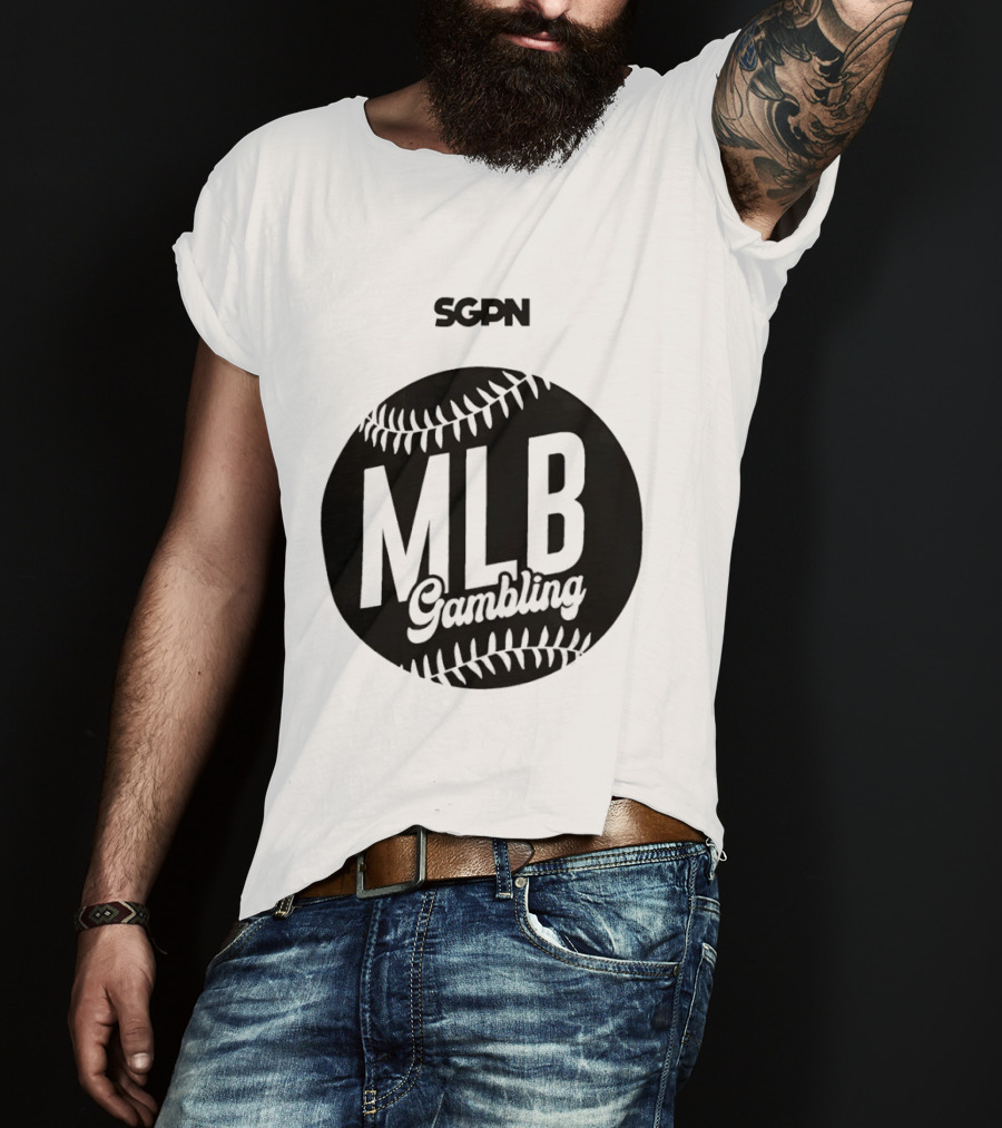 SGPN MLB Gambling Baseball Betting Enthusiasts T-Shirt
