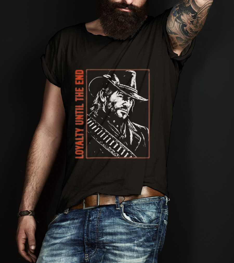 Arthur Morgan Loyalty Until The End Red Dead Redemption 2 T-Shirt