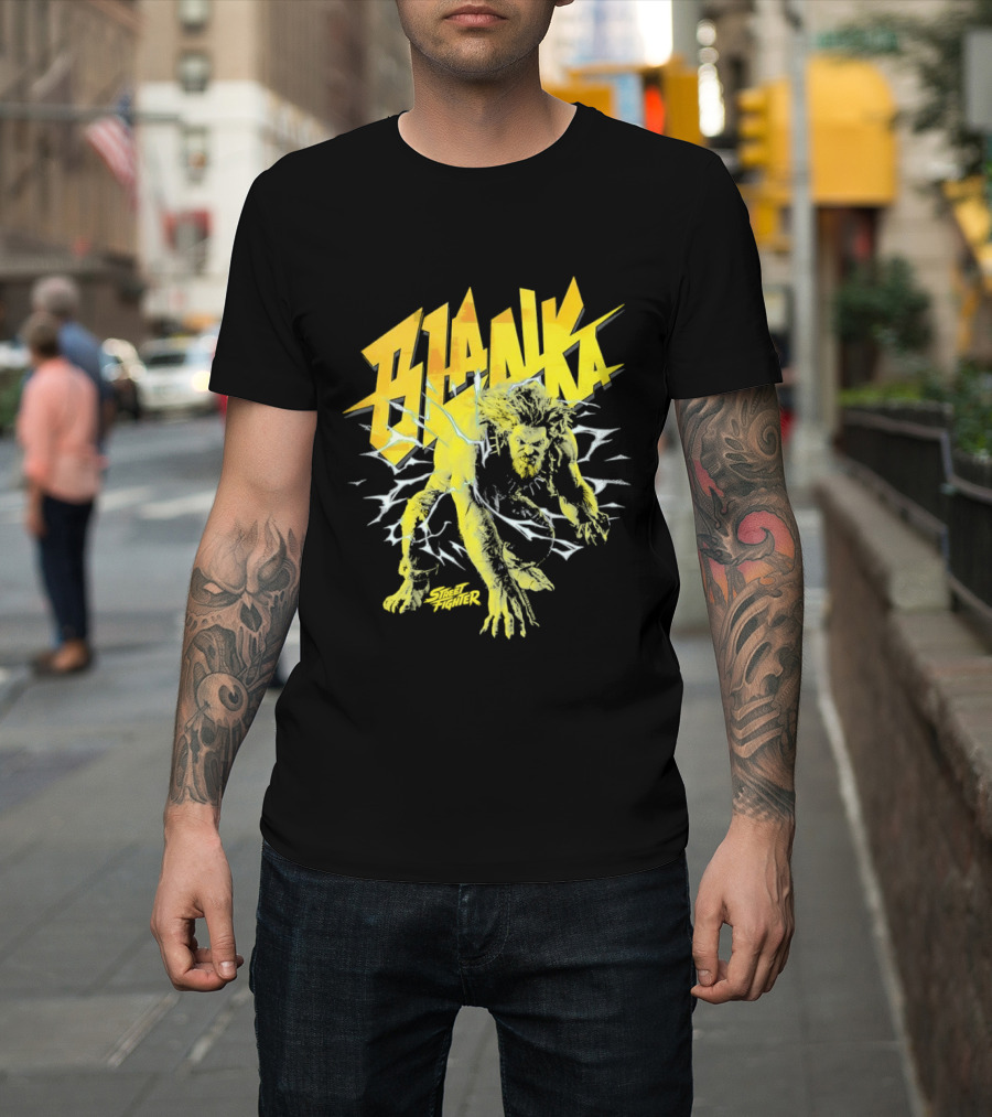 Blanka Electric Beast Street Fighter T-Shirt