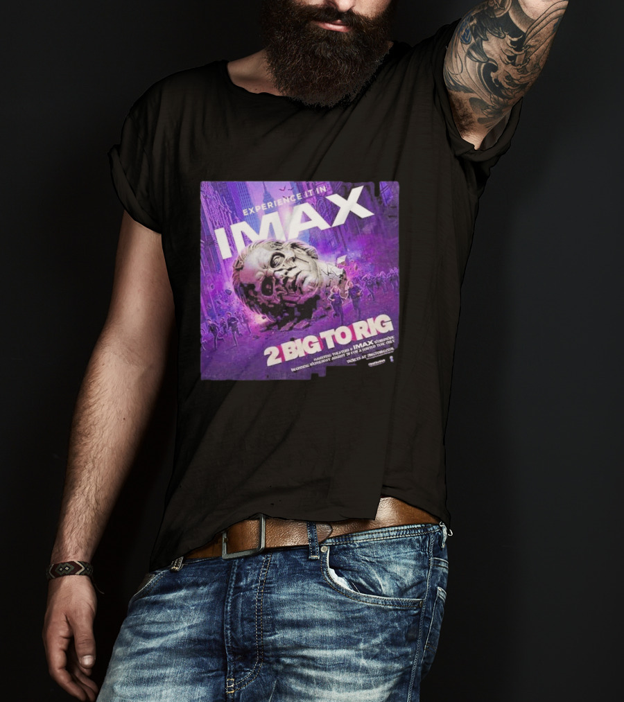 Experience It In IMAX Ghost 2 Big To Rig Feature Film Capturing Skeletour World Tour 2026 T-Shirt