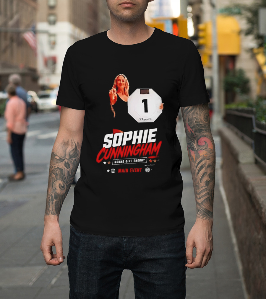 Sophie Cunningham Round Girl Energy Main Event 1 T-Shirt