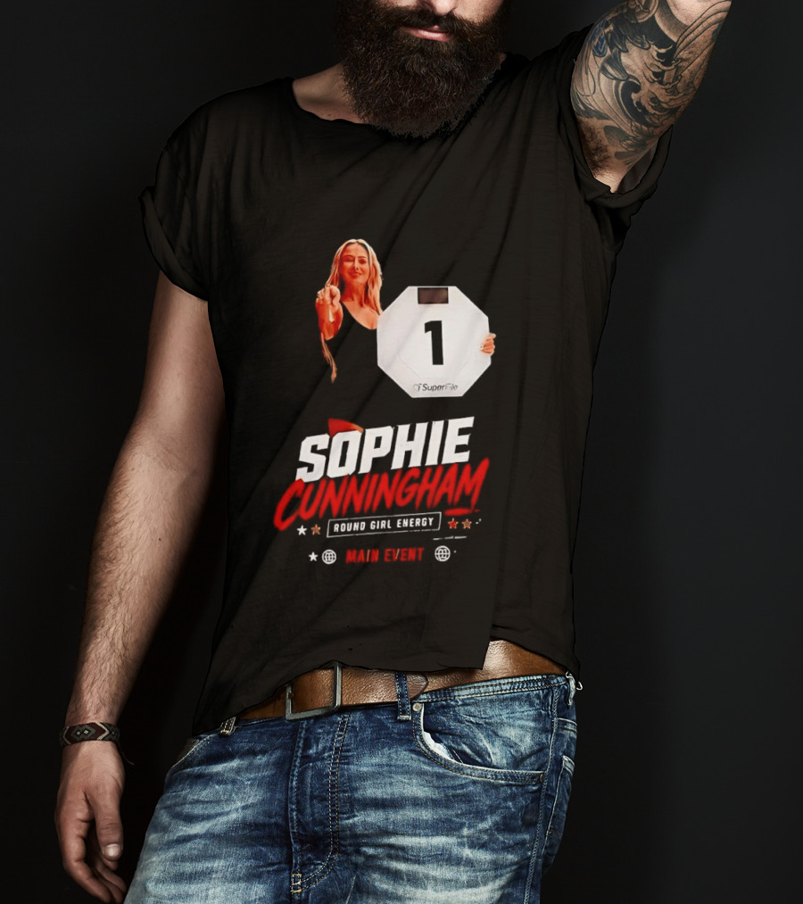 Sophie Cunningham Round Girl Energy Main Event 1 T-Shirt
