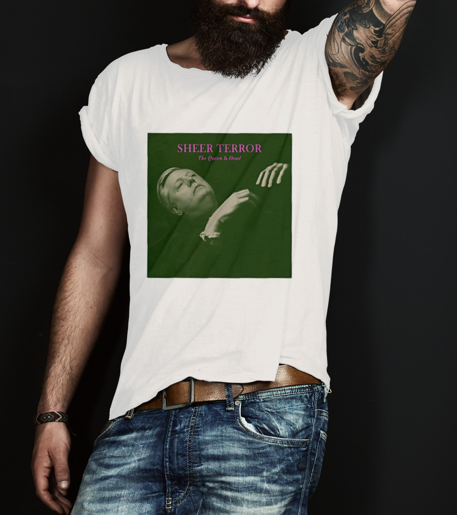 Sheer Terror The Queen Is Dead Punk Album Cover T-Shirt