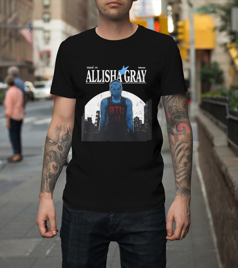 Guard 15 Allisha Gray ATL Atlanta T-Shirt