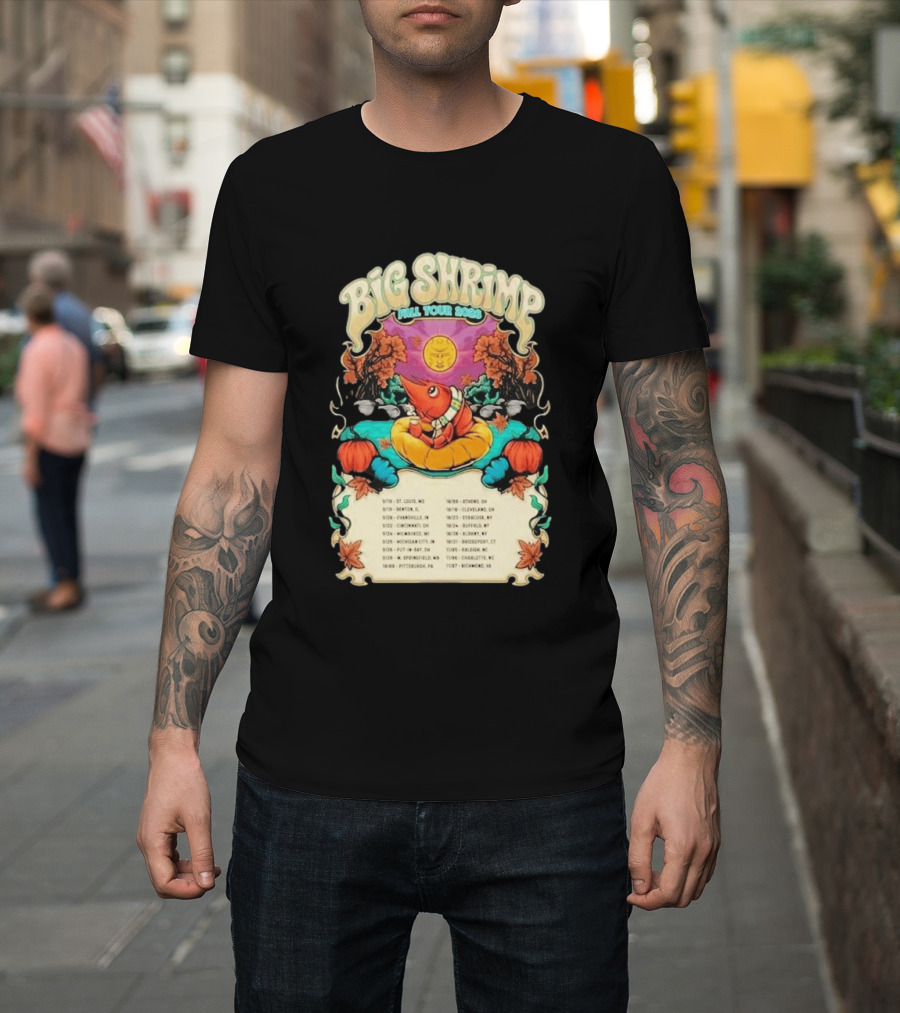 Big Shrimp Fall Tour 2026 Dates T-Shirt