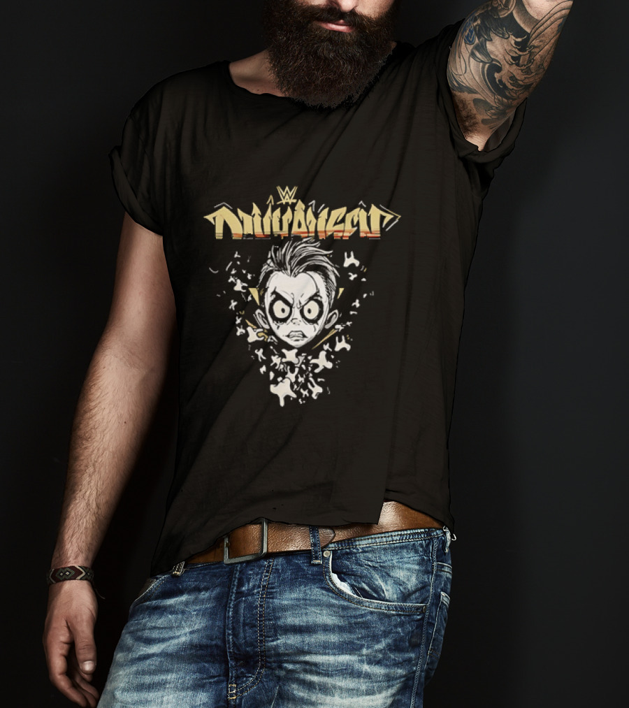 Danhausen WWE Superstars Cartoon Head With Crown T-Shirt