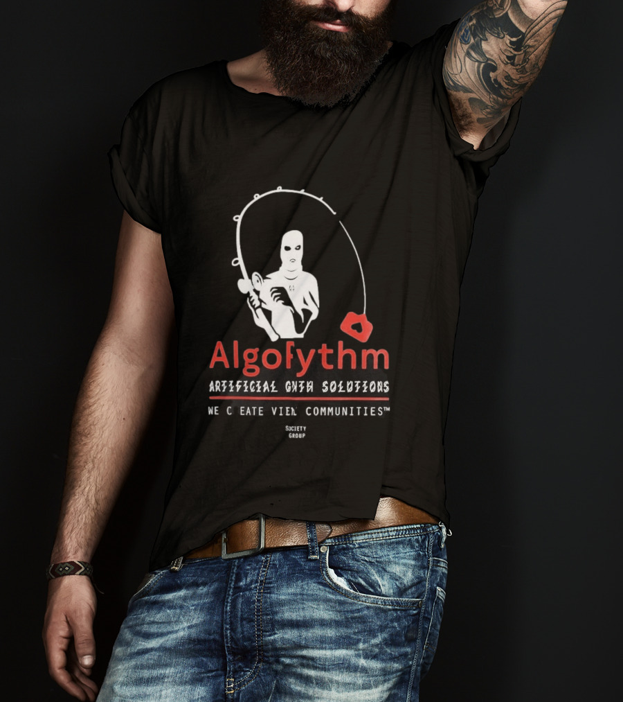 Nicky Romero Tomorrowland Algofythm We Create Viral Communities Society Group T-Shirt
