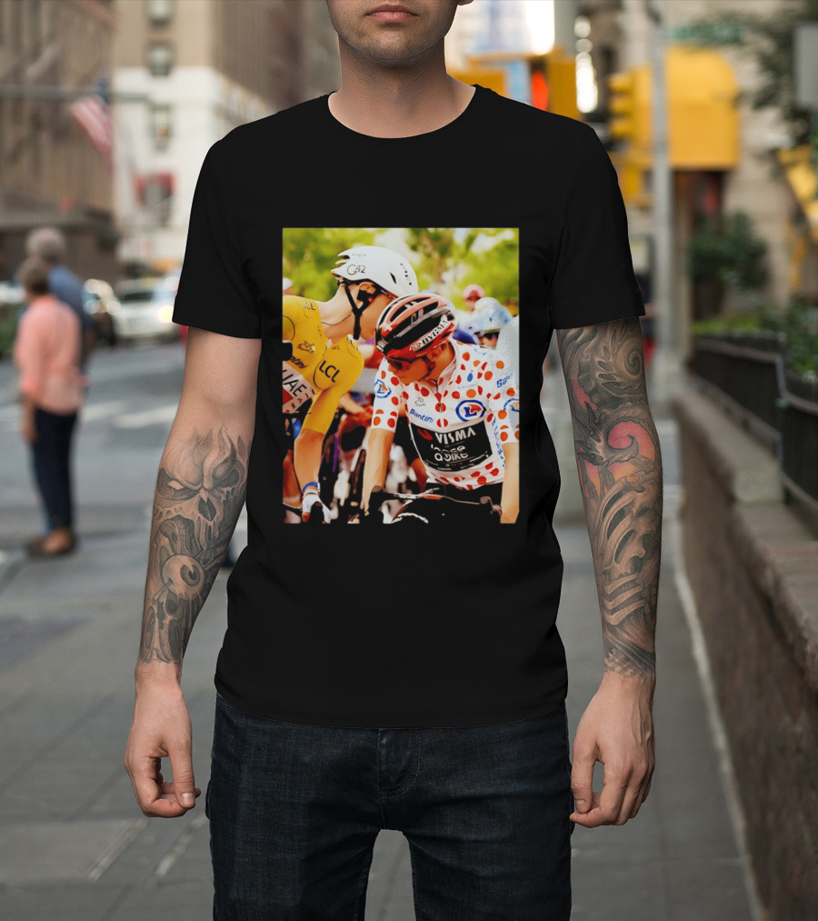 Jonas Vingegaard Tadej Pogačar LCL UAE Visma 2026 T-Shirt