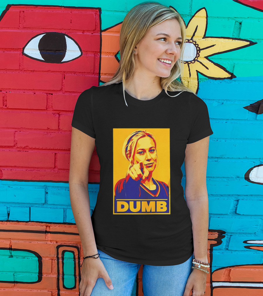 Sophia Cunningham Dumb Woman Pointing Her Finger T-Shirt